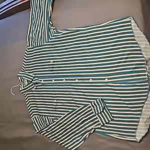 Vintage Wrangler Button Up Long Sleeve Men's 16.5 x 34 Striped